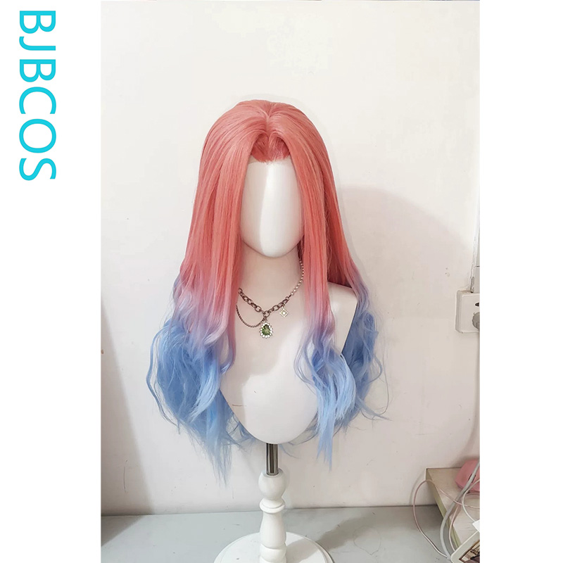 Cosplay Anime Pink Hair - Stylizowana peruka ‌ Peruka cosplay Mizi