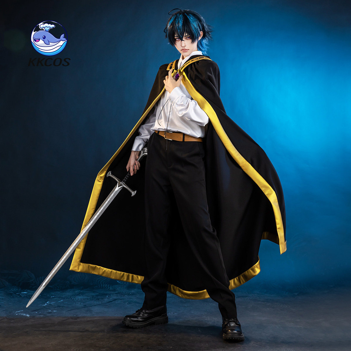 Cosplay Anime Black - KKCos Wistoria: Zestaw do Cosplayu z