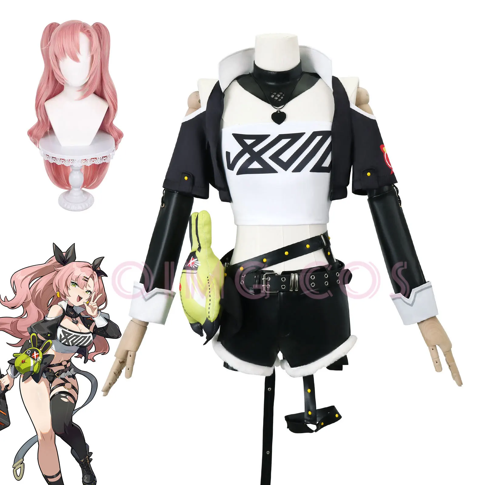 Anime Cosplay Mujer - Kostium Cosplay Nicole Demara Zenless Zone