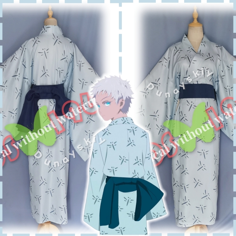 Cosplay Anime Jjk - JJK Fanmade Tradycyjne Japońskie Kimono Młodego