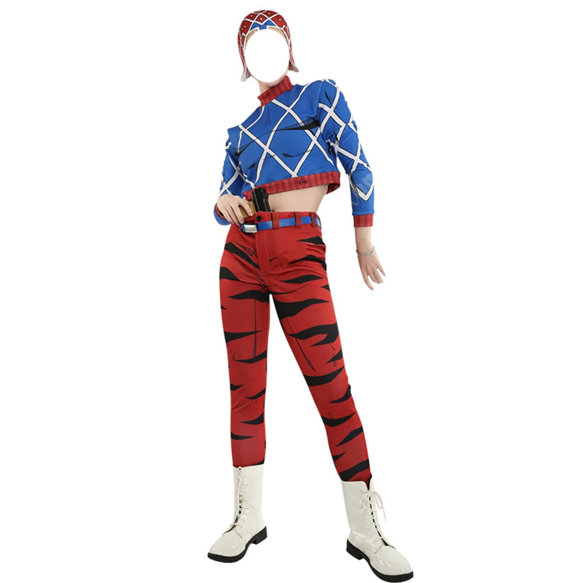 Cosplay Anime Jojo - Anime Mista Cosplay Złoty Wiatr Kostium