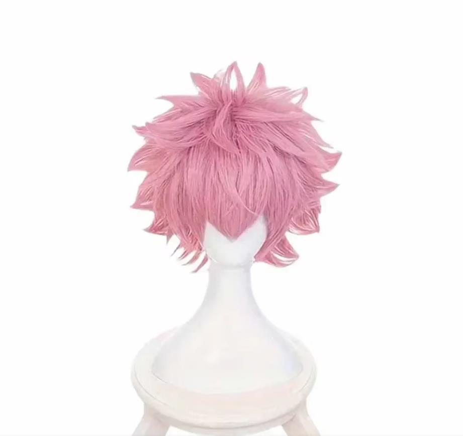 Anime Cosplay Website - Peruki syntetyczne Ashido Mina Pink Cosplay