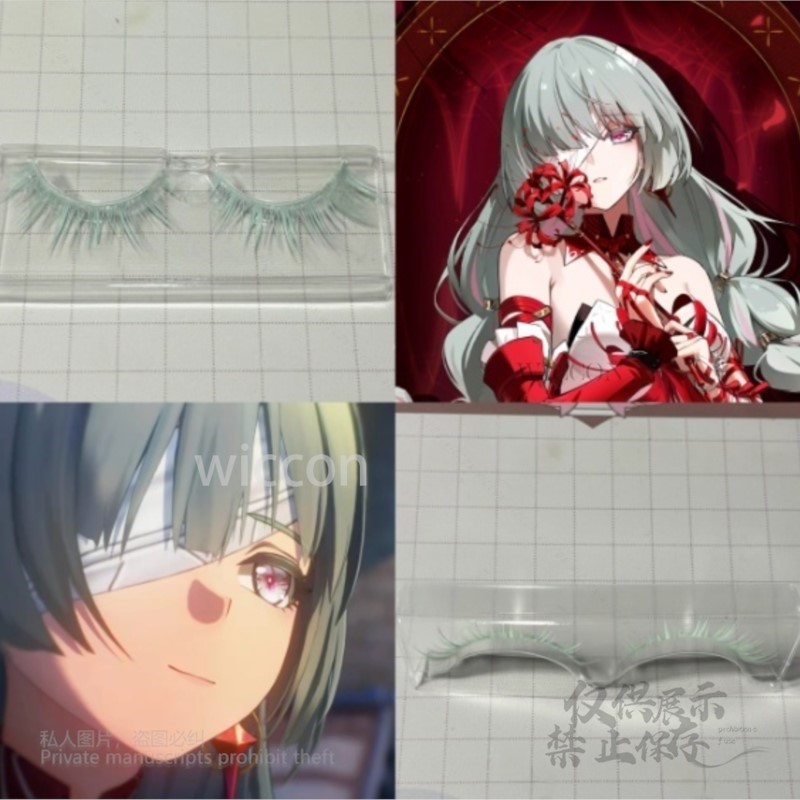 Anime Cosplay Costumes - Peruka Cosplay Anime Phrolova Zielono-Różowa Mieszana