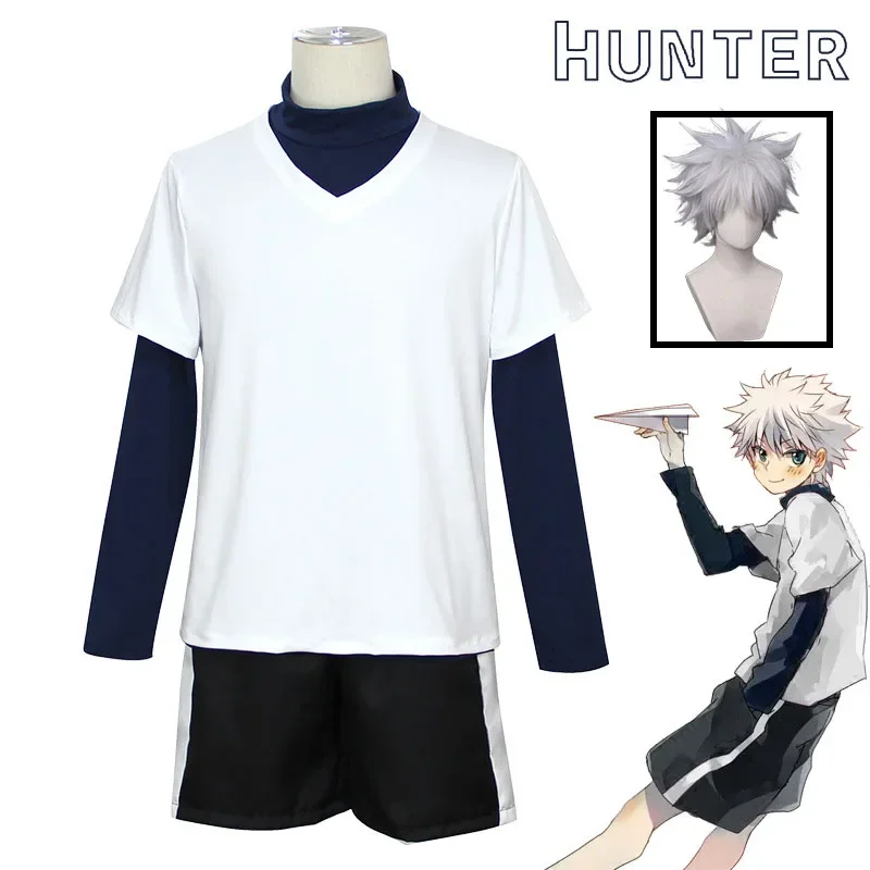 Cosplay Anime Killua Zoldyck - 2026 Dostępny w magazynie Kostium Cosplay