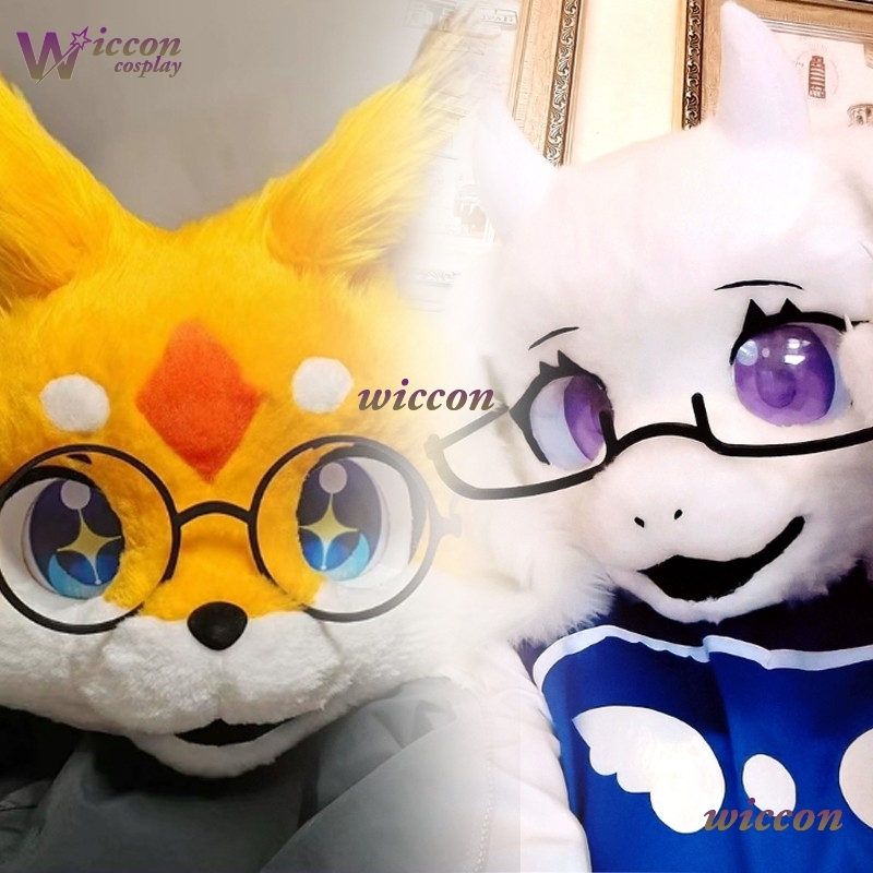 Anime Cosplay Glasses - Okulary OHaYo 25cm Akcesoria do Fursuitów
