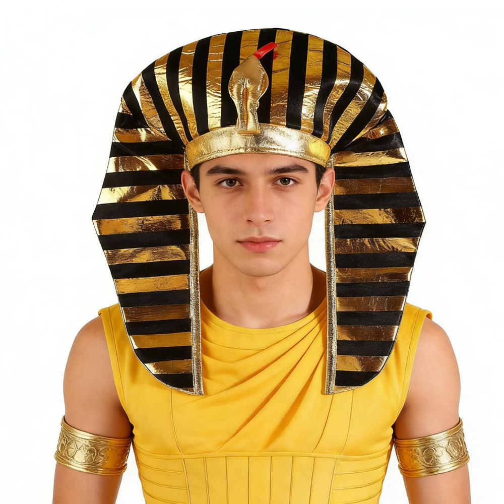 Egypt Cosplay Anime - Egipski Faraon Król Kapelusz Cosplay Starożytny