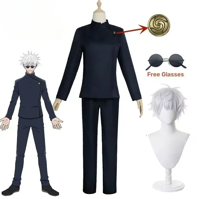 2026 Anime Gojo Satoru Cosplay – Jujutsu Kaisen Uniform recenzja i cena