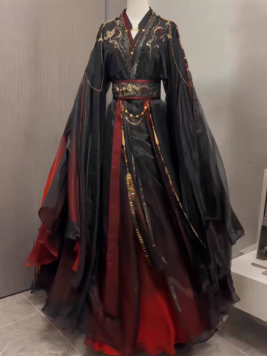 Unisexowy strój w stylu staroż – Cosplay Anime Black recenzja i cena