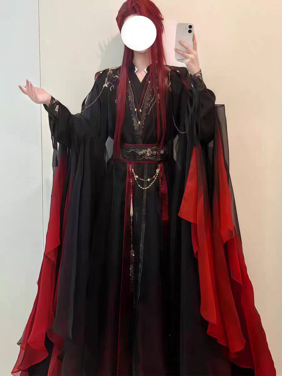 Unisexowy strój w stylu staroż – Cosplay Anime Black recenzja i cena