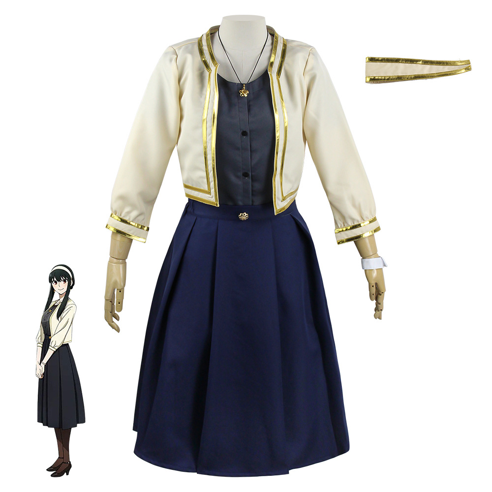 Kostium cosplay Yor Forger z a – Anime Cosplay Yor recenzja i cena