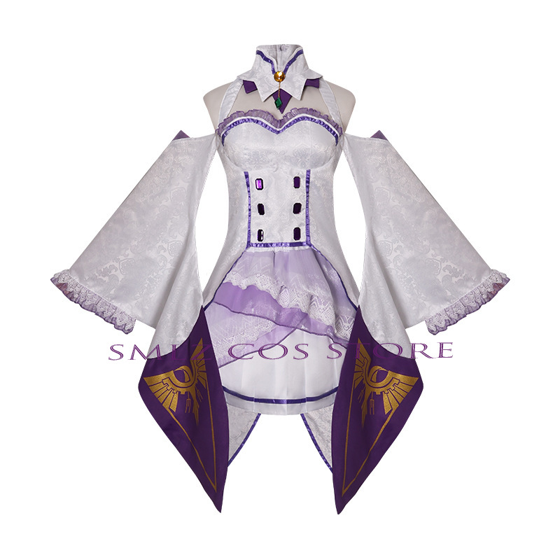 Emilia Cosplay Anime Re:Zero K – Anime Cosplay Mujer recenzja i cena