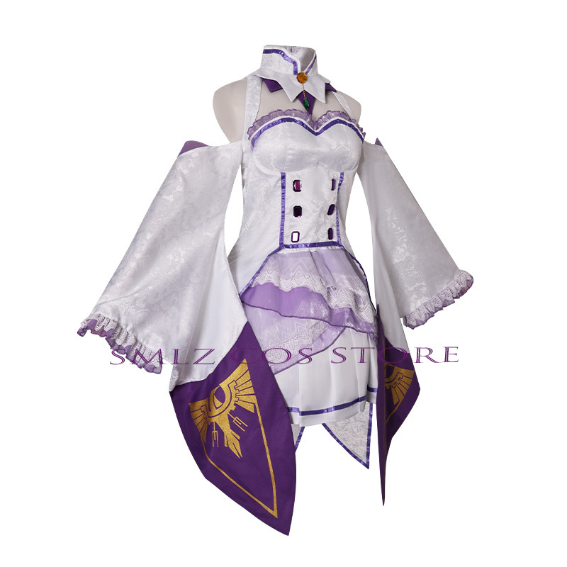 Emilia Cosplay Anime Re:Zero K – Anime Cosplay Mujer recenzja i cena