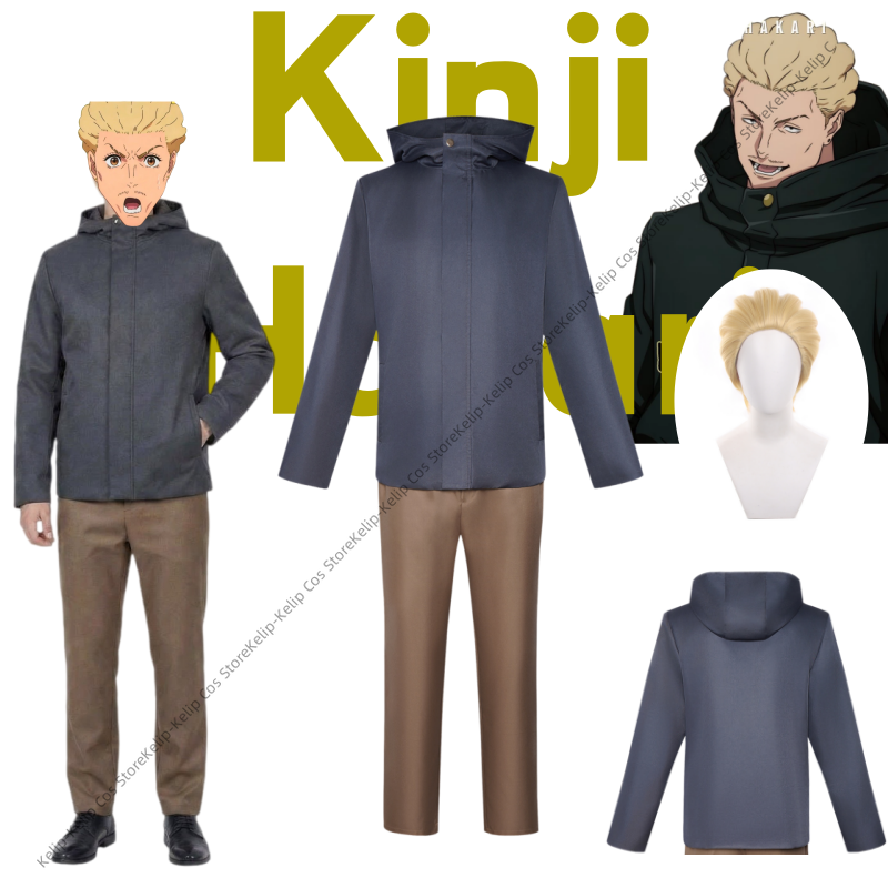 Stroje Cosplay Kinji Hakari, P – Cosplay Anime Jjk recenzja i cena