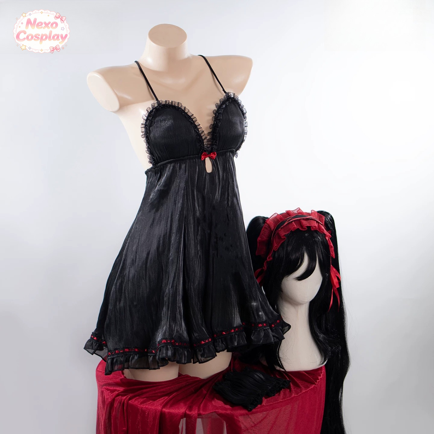 Date A Live Tokisaki Kurumi St – Cosplay Anime Black recenzja i cena