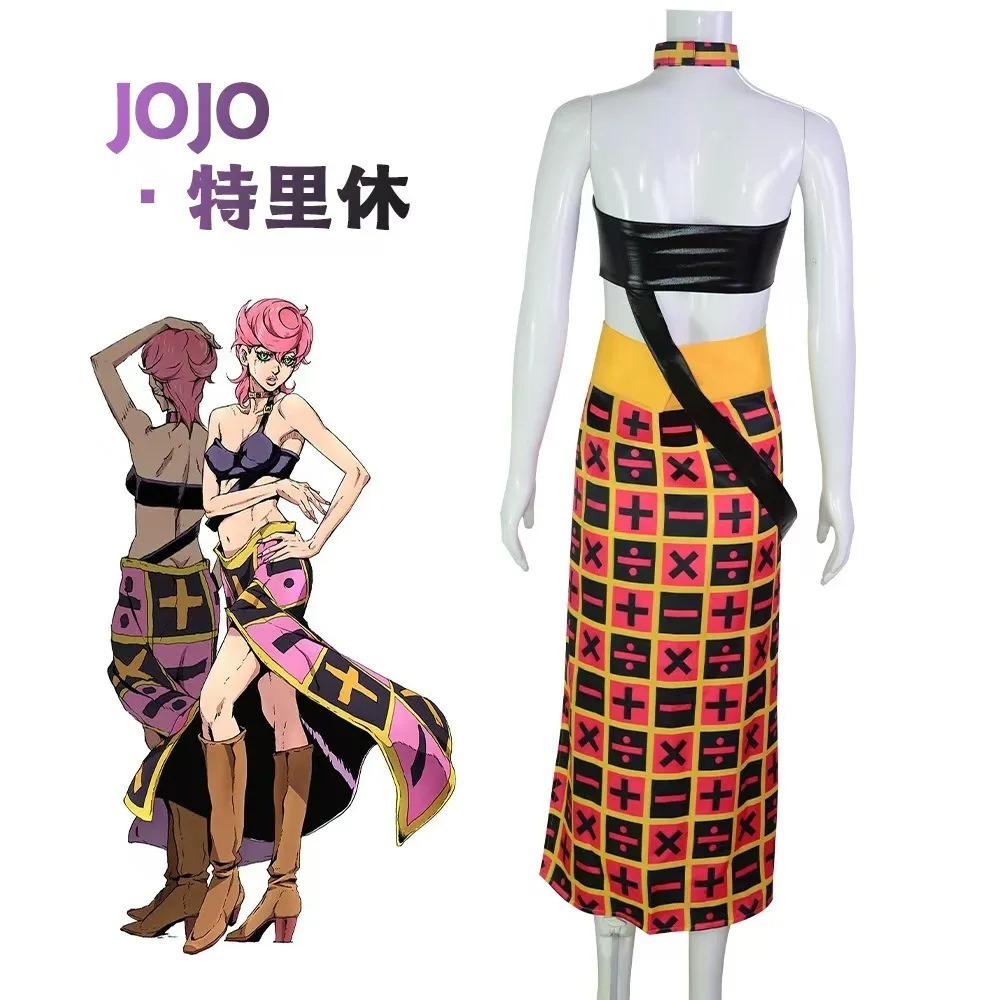 Zestaw do cosplayu Trish Una J – Cosplay Anime Jojo recenzja i cena