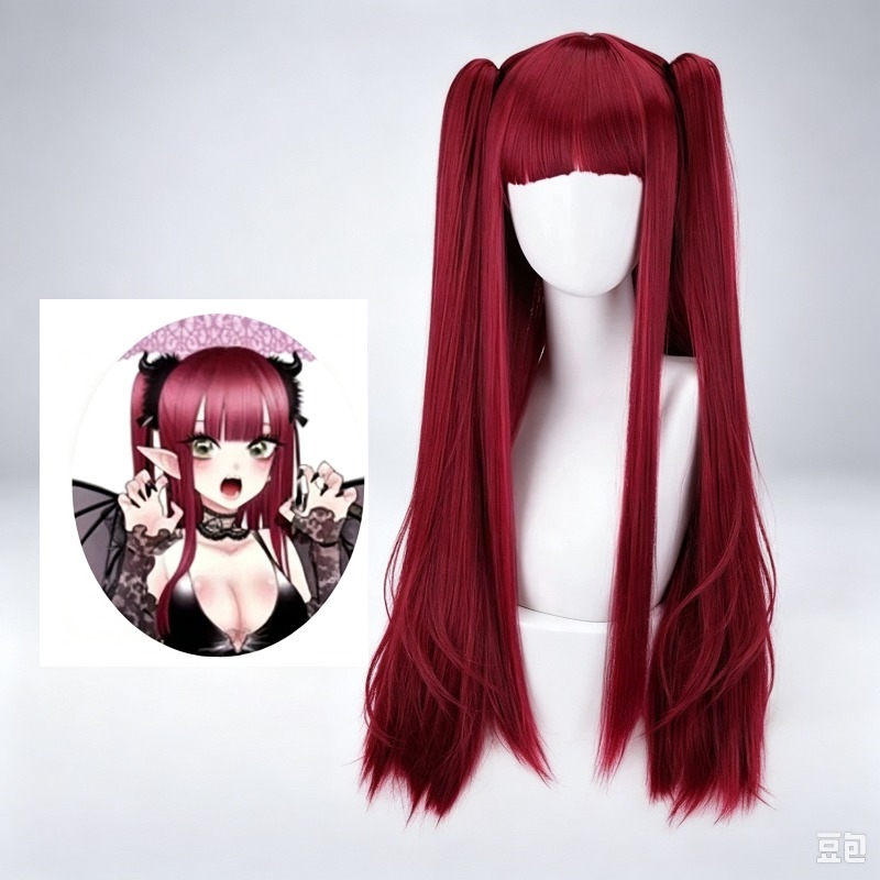 Peruka cosplay Kitagawa Marin  – Cosplay Anime Pink Hair recenzja i cena