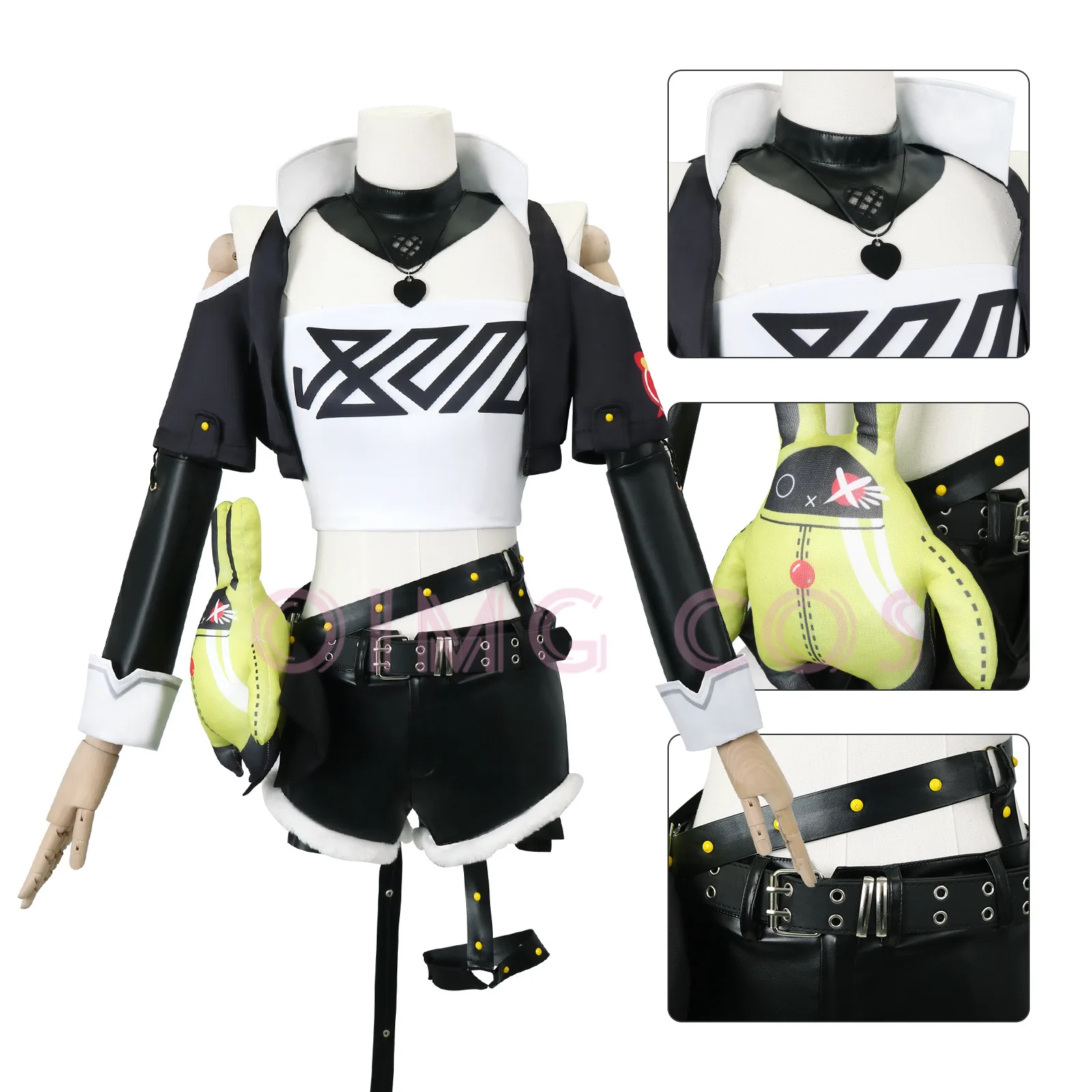 Kostium Cosplay Nicole Demara  – Anime Cosplay Mujer recenzja i cena
