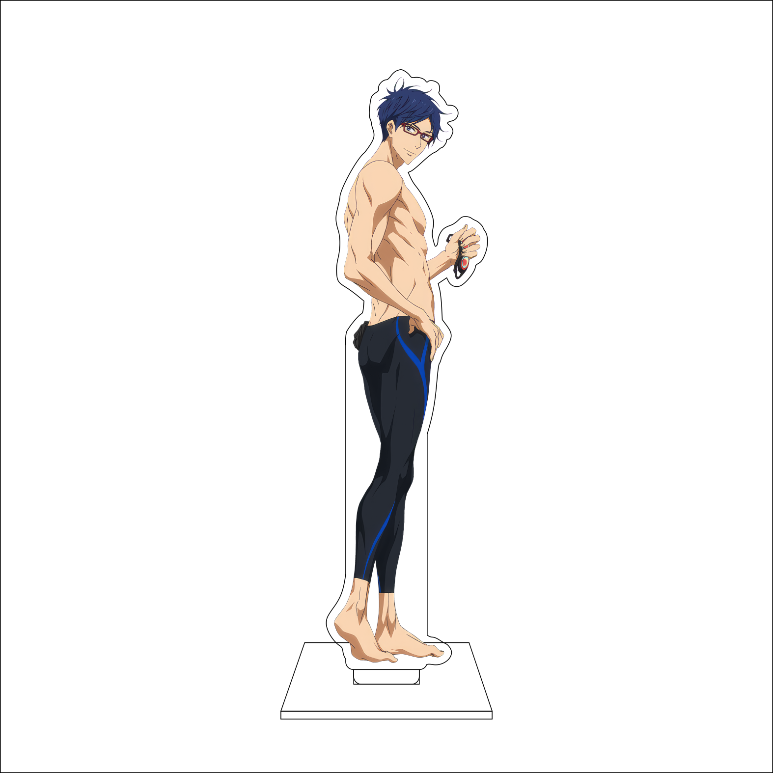 16CM Anime Free! Akrylowy stoj – Anime Cosplay Roleplay recenzja i cena