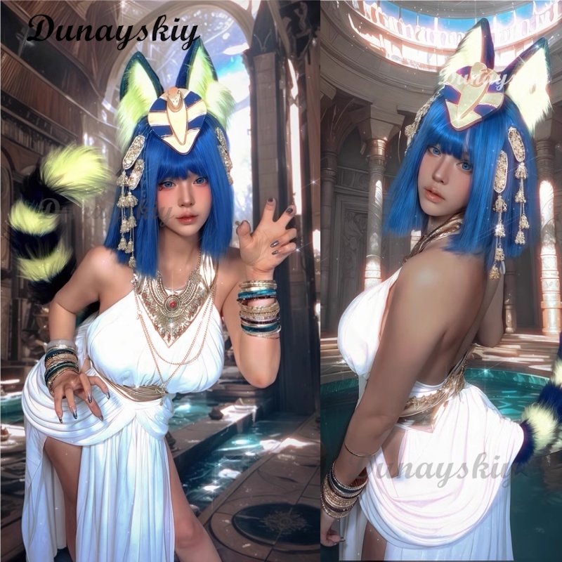 Egipska królowa Ankha kostiumy – Egypt Cosplay Anime recenzja i cena