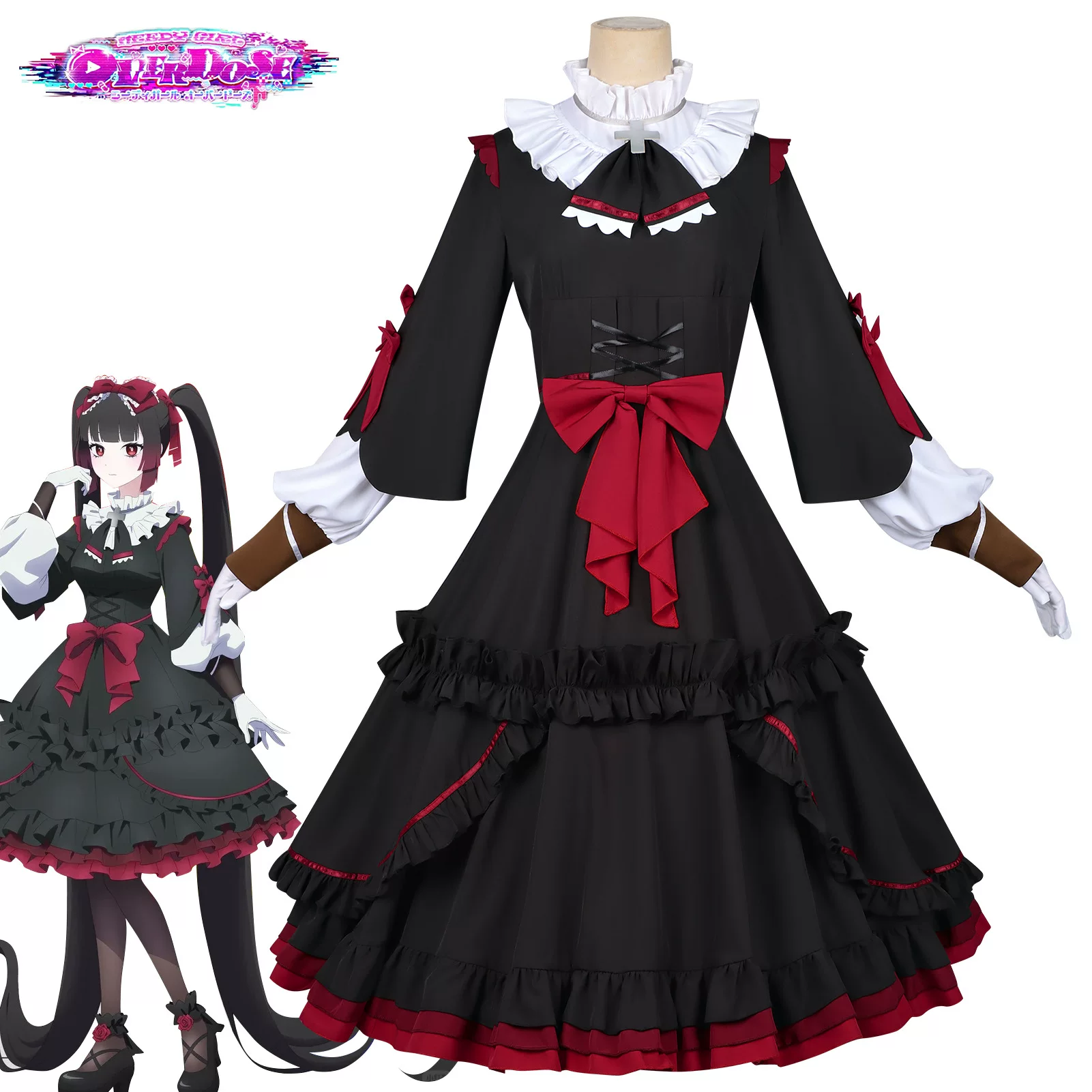 Anime Needy Girl Overdose Goku – Anime Cosplay Black Girl recenzja i cena