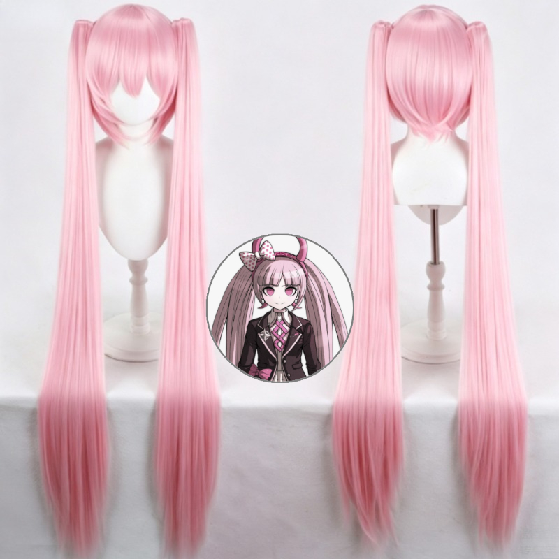 Peruka do cosplayu Danganronpa – Cosplay Anime Pink Hair recenzja i cena
