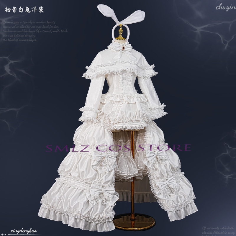 Kostium Cosplay Anime Króliczk – Anime Cosplay Mujer recenzja i cena