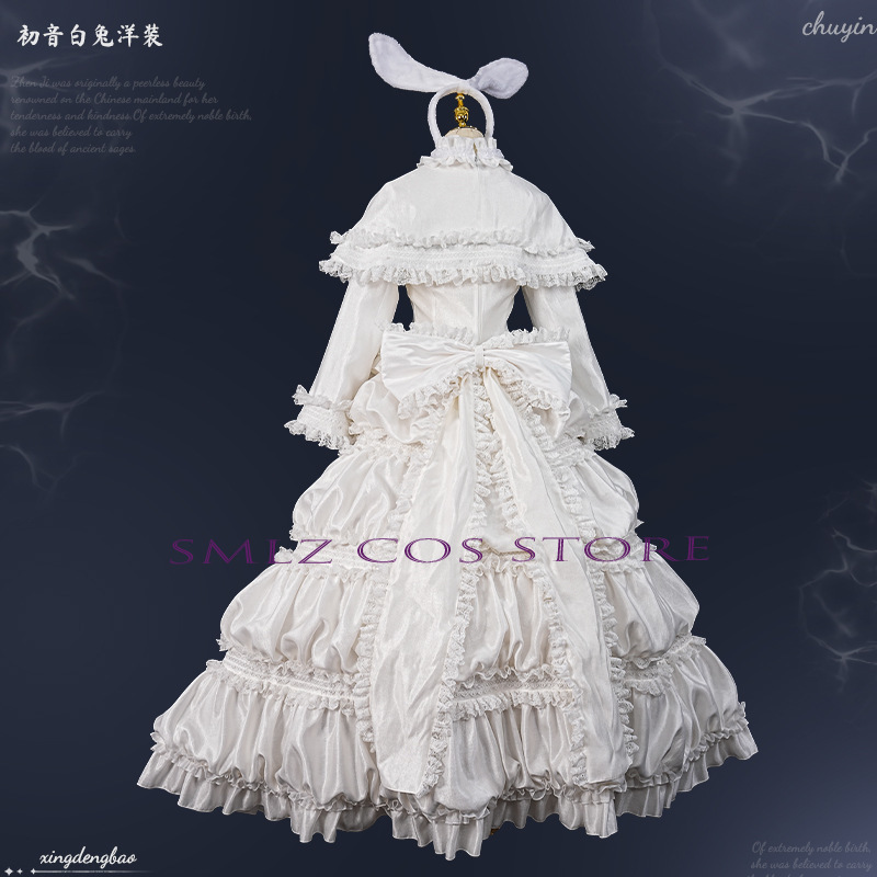 Kostium Cosplay Anime Króliczk – Anime Cosplay Mujer recenzja i cena