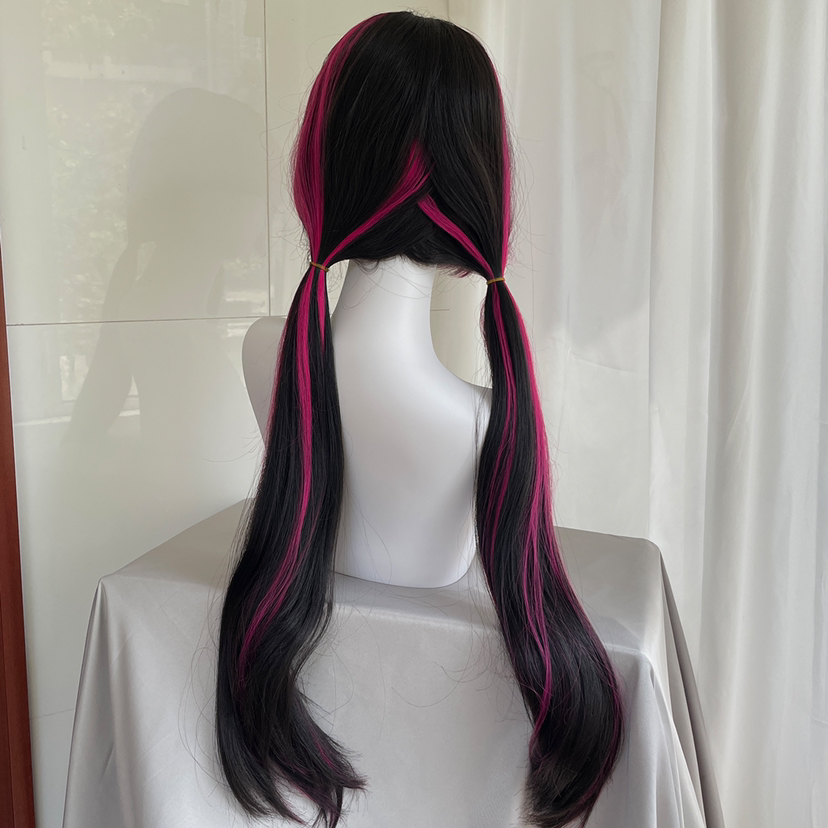 Wysokiej jakości peruka do cos – Cosplay Anime Pink Hair recenzja i cena