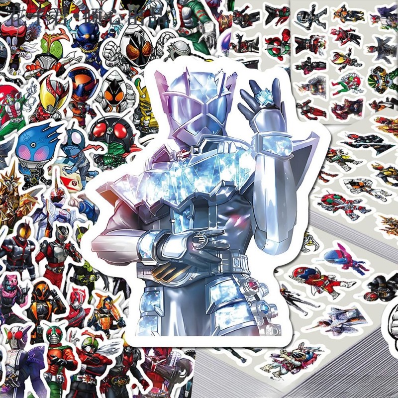 103 szt. Naklejki Kamen Rider  – Anime Cosplay Roleplay recenzja i cena