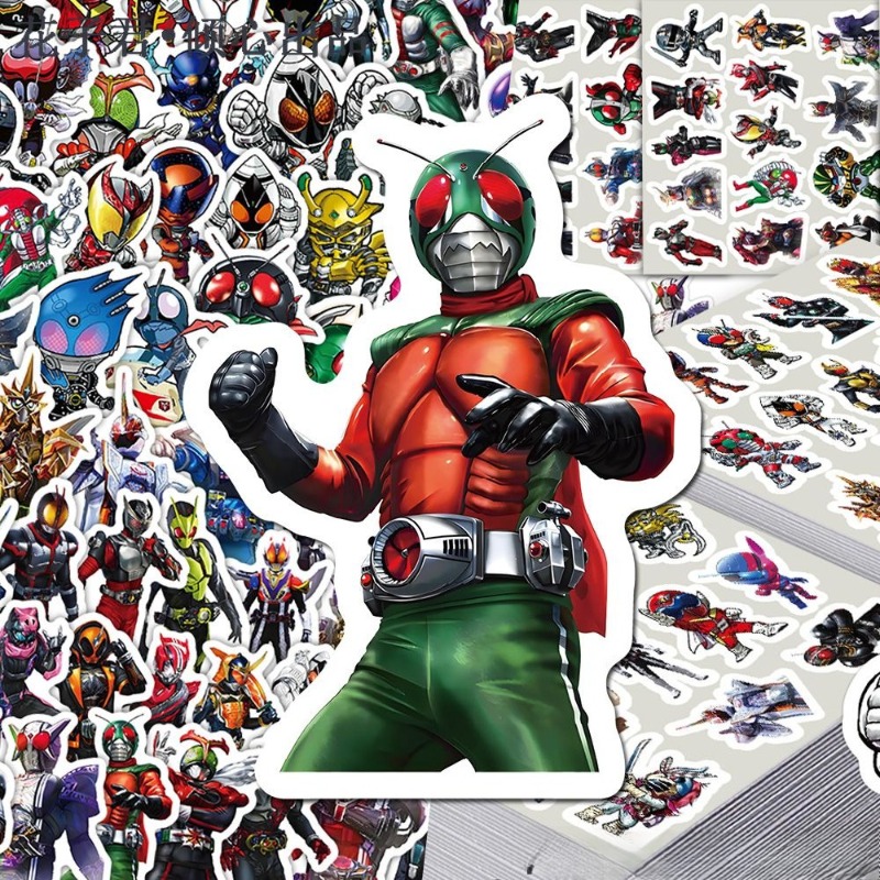 103 szt. Naklejki Kamen Rider  – Anime Cosplay Roleplay recenzja i cena